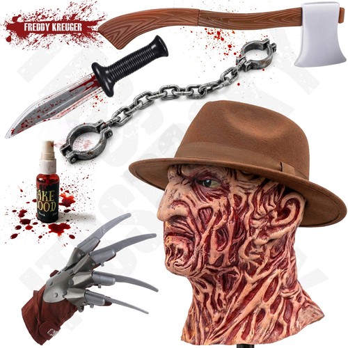 Maschera freddy krueger - maschera, adulto