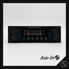 Becker Europa LMKU 460 Radio Aux Per Mercedes W123 W116 W126 R107 BE460 BE0460