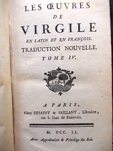Oeuvres virgile eneide - de, l'eneide