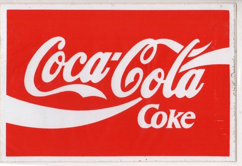 Coca cola coke - coca-cola, adesivo