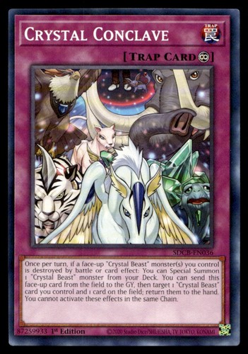 Crystal conclave structure - crystal,