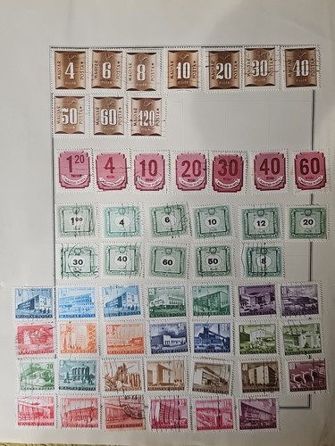 Lotto francobolli ungheria - lotto,