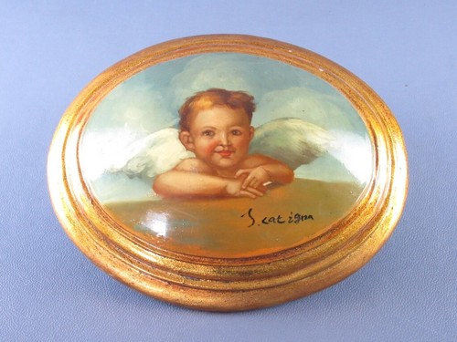 Piccolo quadro ovale parete - quadro,
