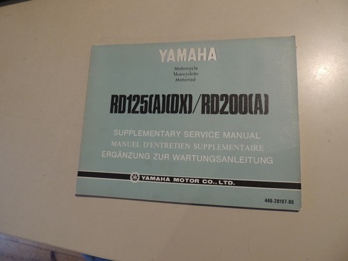 Yamaha 125 200 dx 1974 - yamaha, a