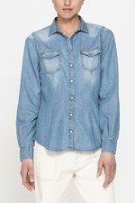 Carrera Jeans - Camicia per donna, look denim