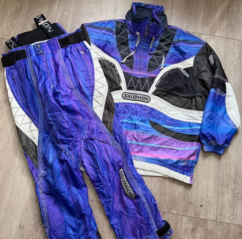 Set sci salomon vintage giacca - salomon,