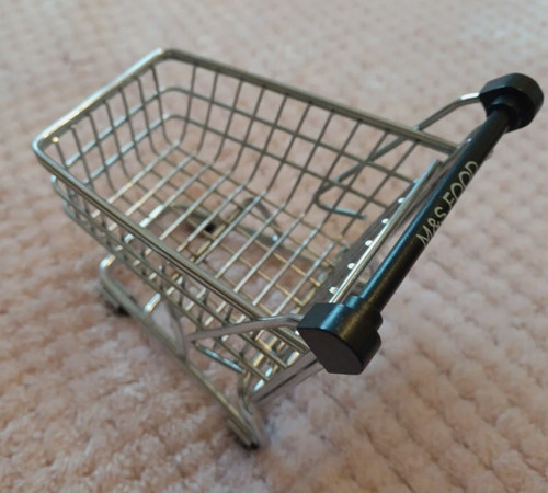 Mini shop trolley - m&s,
