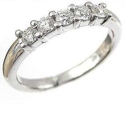 Anello veretta con diamanti - diamanti, da