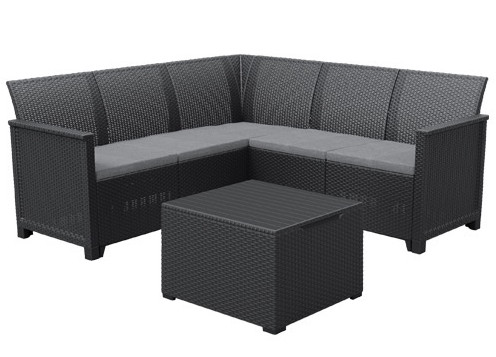 Salotto set rattan - rattan, keter