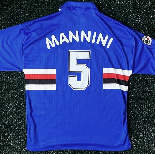 Mannini sampdoria match worn - sampdoria,