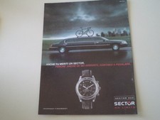 advertising Pubblicità 2003 OROLOGIO SECTOR 850