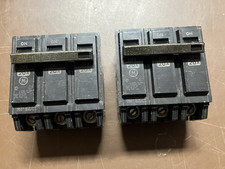 2x GE THQL32020 20 Amp 3 Poli