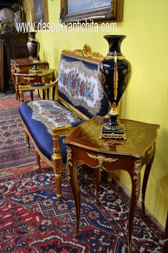 Coppia tavolini gueridon da - coppia,