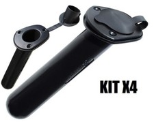 PORTACANNA AD INCASSO NERO