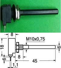 POTENZIOMETRO MONOGIRO