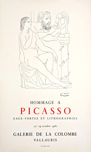 Pablo picasso hommage - "hommage, a