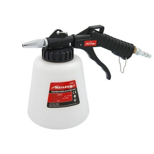 Pistola soda blaster portatile - soda,