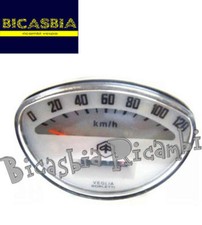 8975 - CONTACHILOMETRI A 120 FONDO BIANCO VESPA 125 ET3 PRIMAVERA