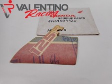 ADESIVO DECALCO CARENA SINISTRA BIANCO XL 125 R ORIGINALE HONDA 87139KB9920