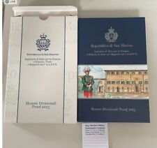 NL* SAN MARINO divisionale 2013 9 VALORI in EURO FONDO SPECCHIO/PROOF set zecca