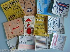 decals 1/43 set 16 decal