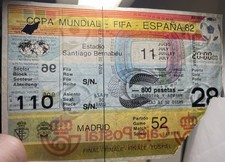 Biglietto Mondiale 1982