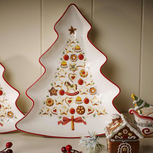 Piatto albero - , natale