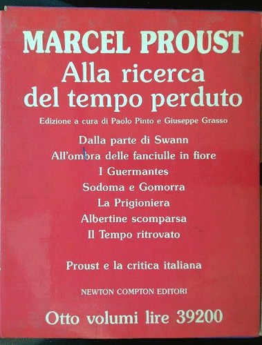 Alla ricerca del tempo perduto - del,