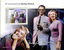 A8048 - REP.GUINEE -ERRORE ERRORE ERRORE ERRORE foglio francobolli - 2021 Marilyn Monroe CINEMA