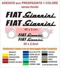 Kit Adesivi Fiat 500 Giannini