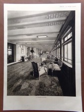 1932 Print Transatlantic REX