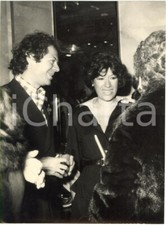 1975 ca ITALIA COSTUME - Carla FENDI con Franco Maria RICCI a una serata *Foto