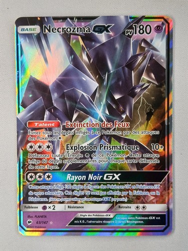 Carte pokémon necrozma - carte,