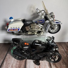 Giocattoli moto Kawasaki nera