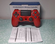 Doubleshock 4 Wireless Controller per PS4 - Rosso Con Scatola (Non Originale)