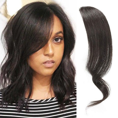 Clip wave side bangs - bangs, 100%