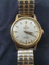 Roamer Rotopower Military Brevett Vintage Watch Swiss RARE