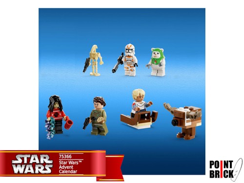 Lego 75366 calendario - 75366,