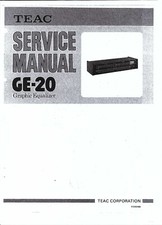 TEAC service manual per GE- 20 Copy