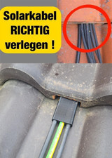Passaggio cavi fotovoltaici passaggio tetto tetto tetto in tegole Frankfurter Finkenberger padella