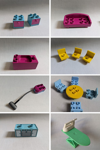 Lego duplo arredamento casa - lego,