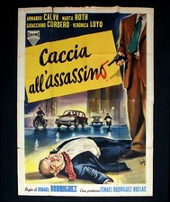 CACCIA ALL'ASSASSINO manifesto