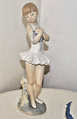 Statuina nao lladro ballet - statuina,