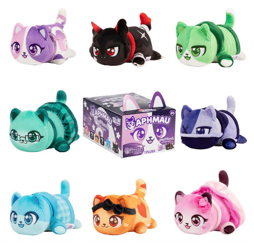 Peluche gatto aphmau meemeows - peluche,