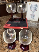 Bicchieri da vino vintage base