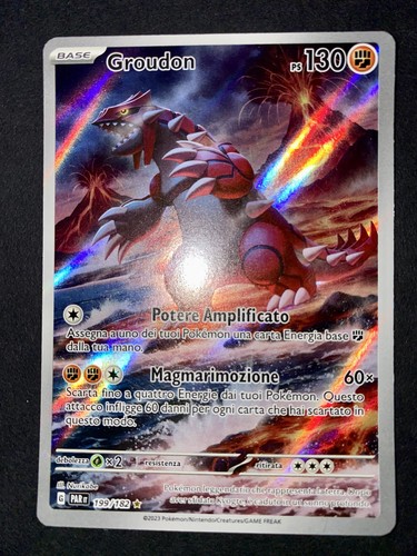 Groudon 199 182 - groudon, paradosso
