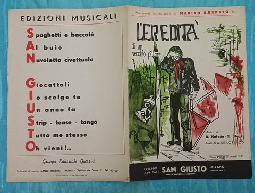 Spartito musicale eredita - musicale, l'eredita'