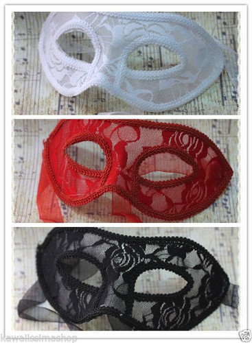 Maschere rigide con pizzo - , 3