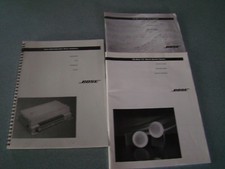LOT ON BOSE MUSIC STEREO AMPLIFIERS MARINE SPEAKER SYSTEM 1997 & 2000
