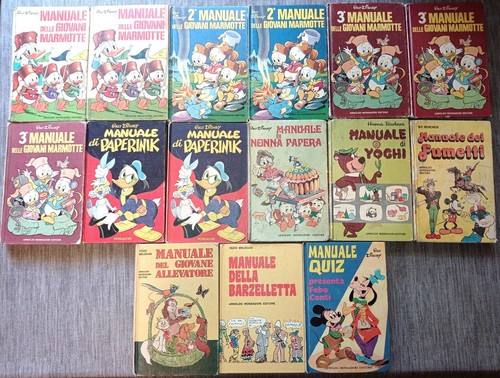 Manuali vari walt disney - manuali, anni